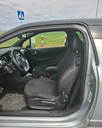 Citroen DS3 cena 22900 przebieg: 155000, rok produkcji 2012 z Złocieniec małe 172